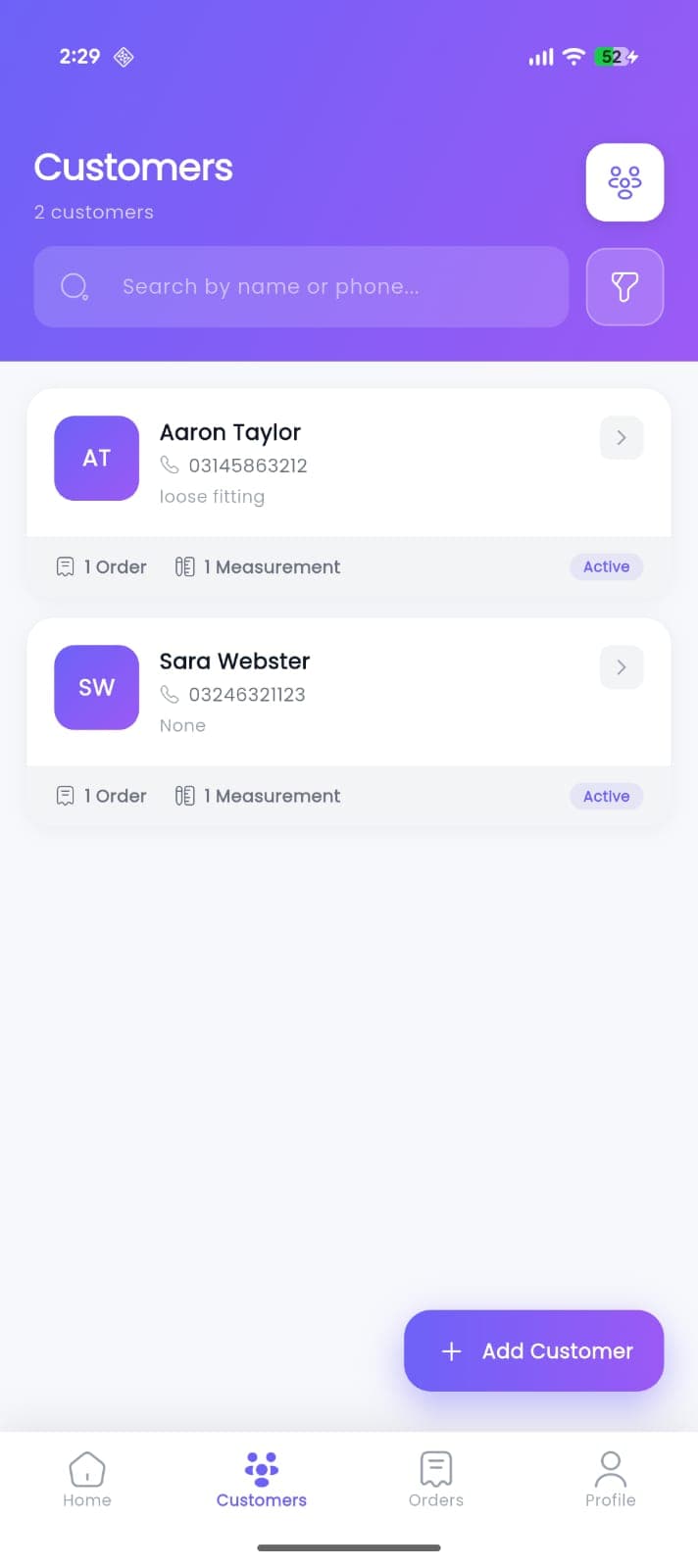 TailorKonnect - screen 3