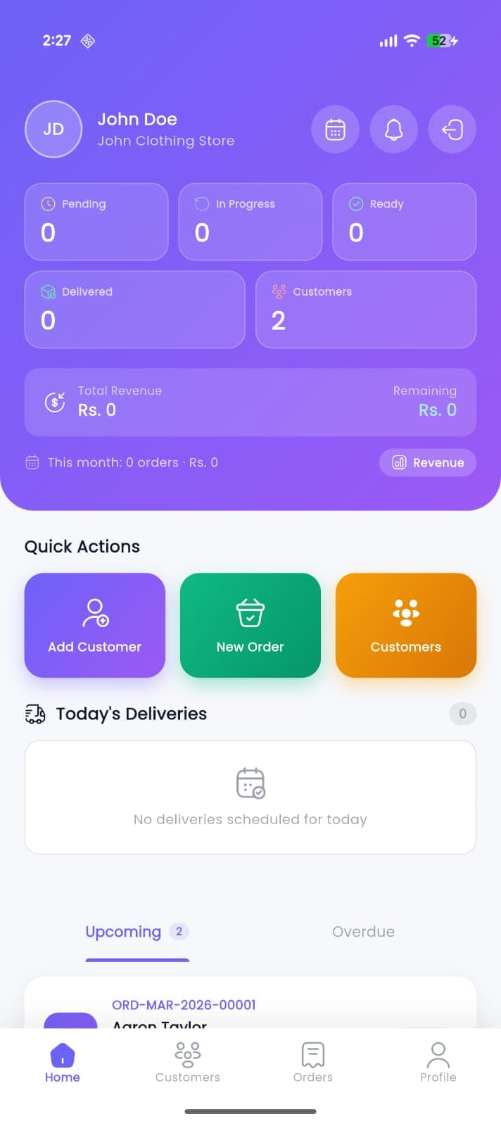 TailorKonnect — Revenue